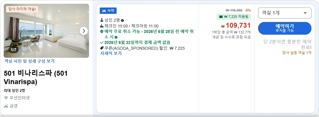 501 비나리스파 (501 Vinarispa)